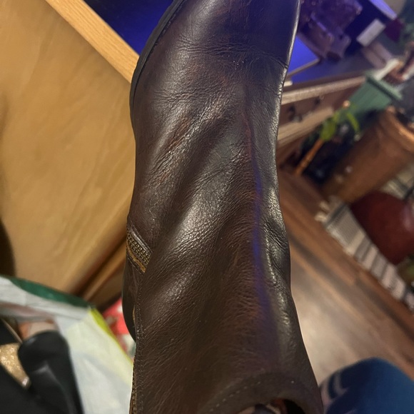 Ralph Lauren Dark Brown leather boots size 9 - Picture 5 of 5